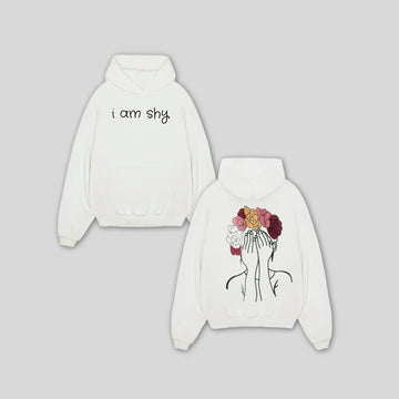 I Am Shy Pullover Hoodie