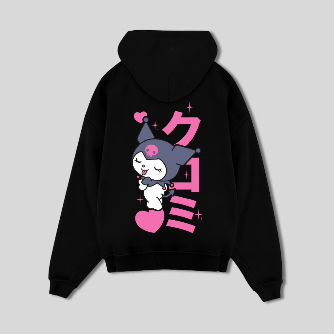 Kuromi Heart Spark Hoodie