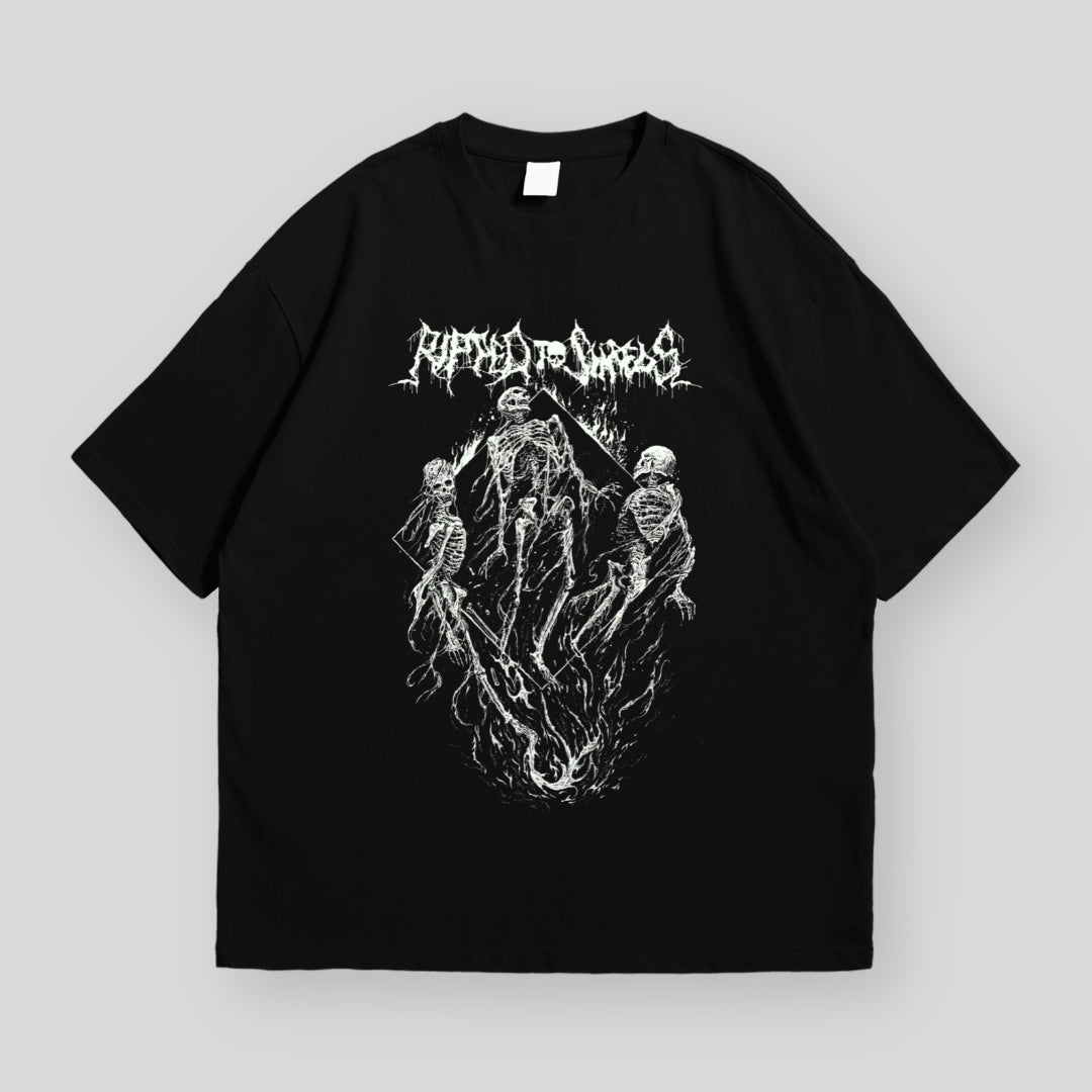 Skelton Wings Oversize T-shirt