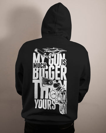 My Gun Is Much Bugger Pullover Hoodie
