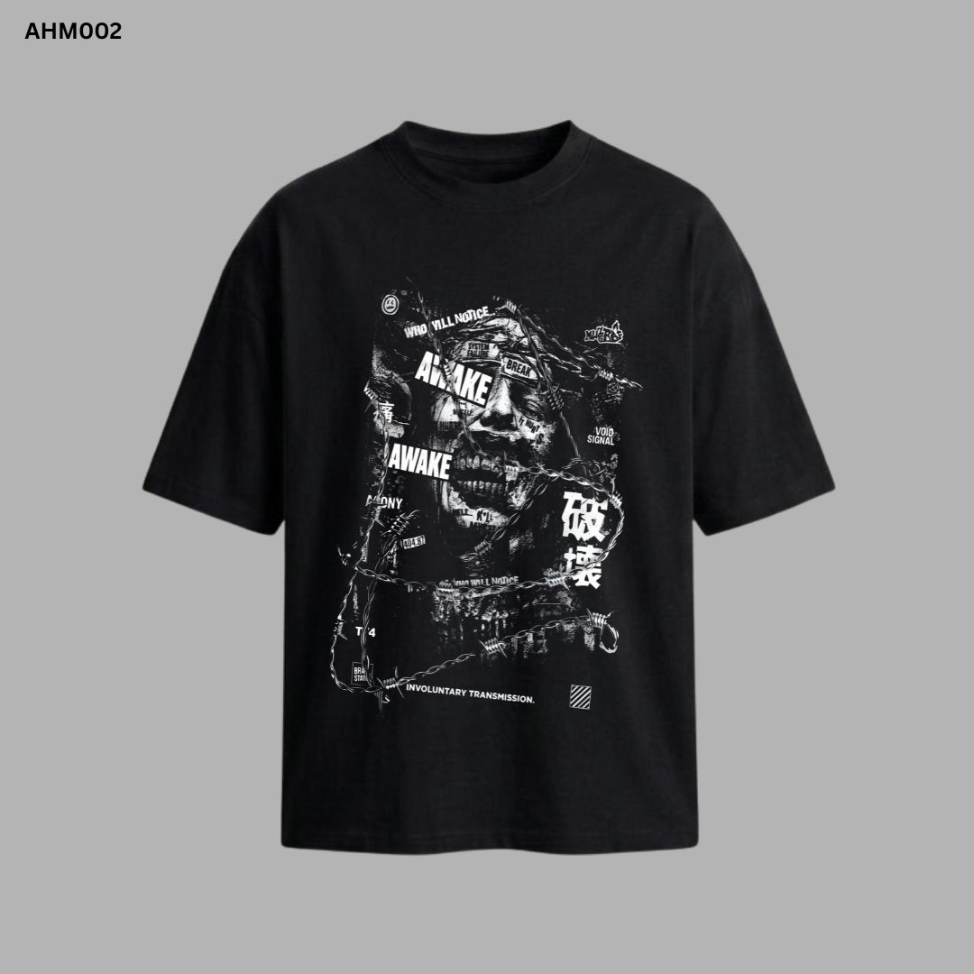 Pack Of 5 (AHM002) Oversized T-shirt