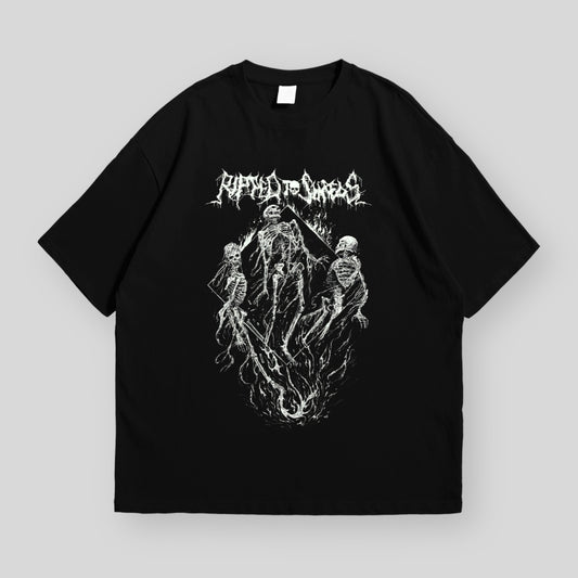 Skelton Wings Oversize T-shirt