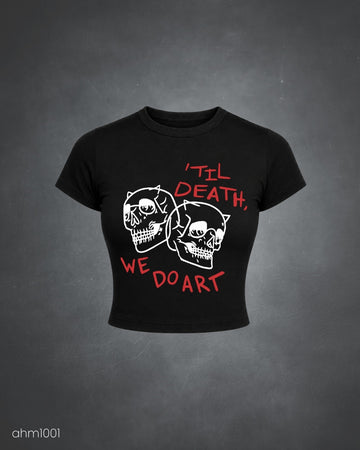 Til Death Women Baby Tee