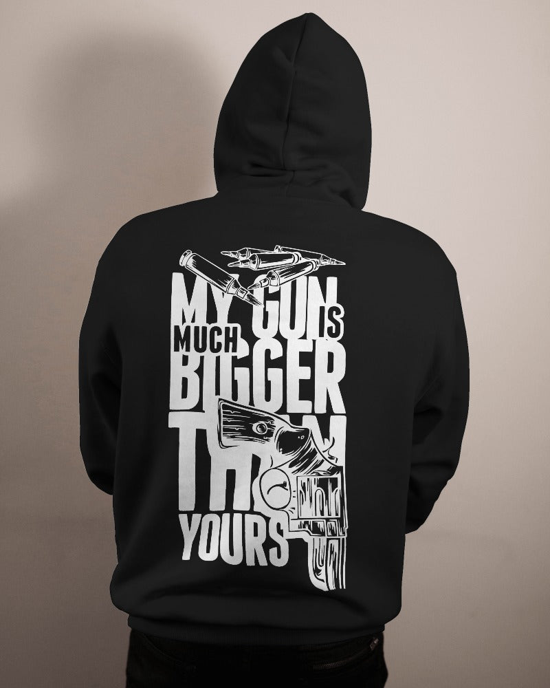 My Gun Is Much Bugger Pullover Hoodie