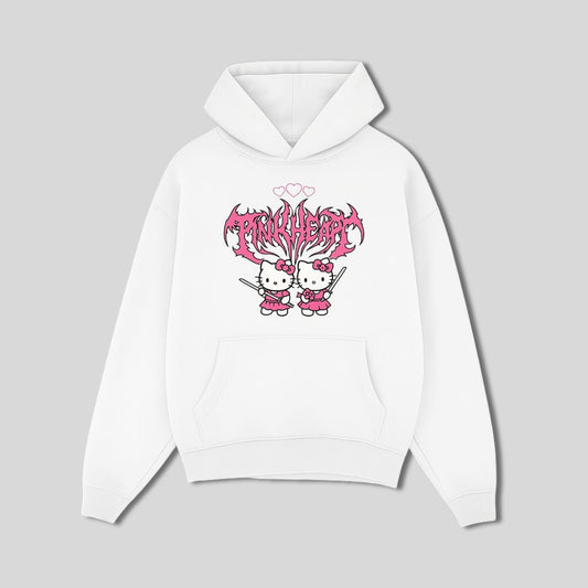 Pink Heart Hoodie